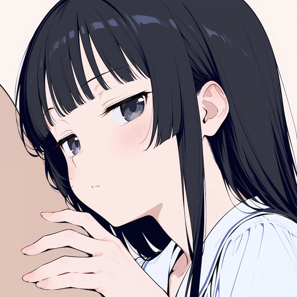 ジト目の真由ちゃん