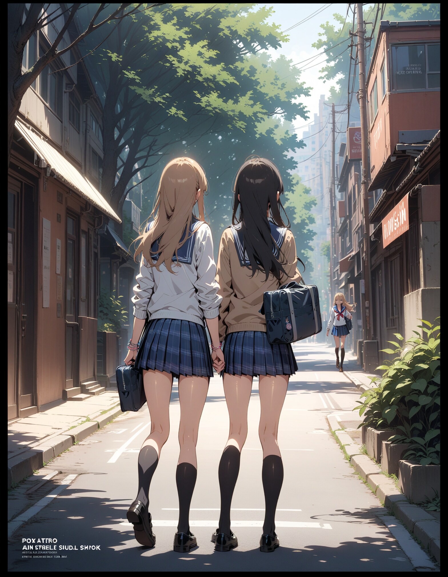 帰宅部 | の人気AIイラスト・グラビア