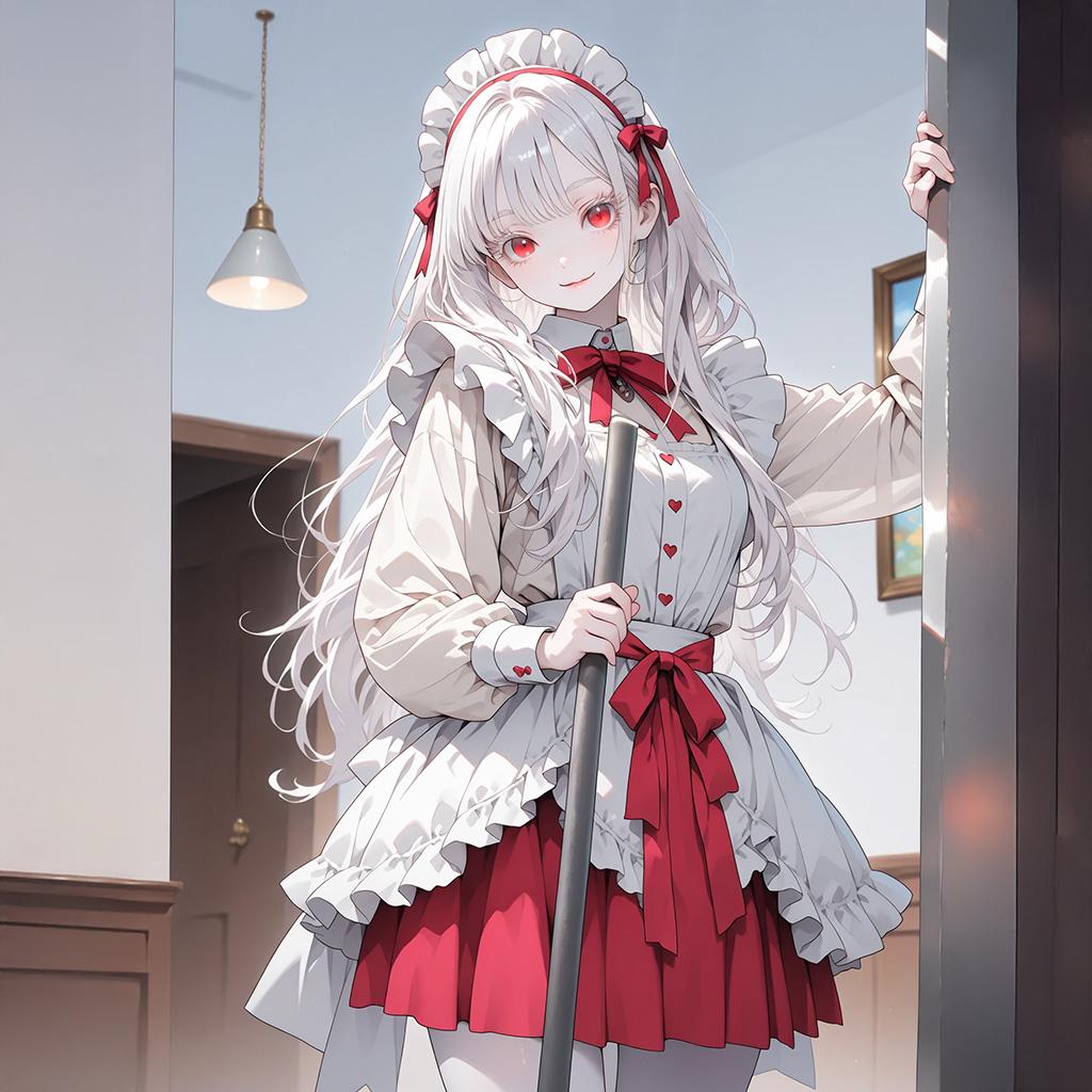 「ご主人、モップの予備ってありませんか」 | の人気AIイラスト・グラビア