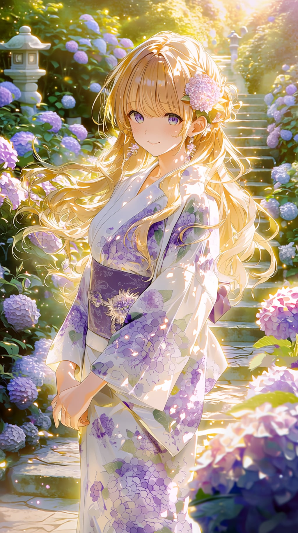 Hydrangea Princess 「紫陽花の姫君」