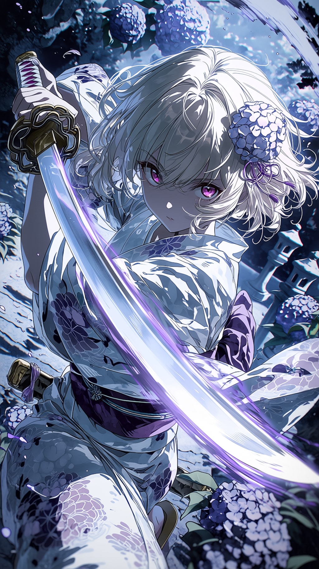 Hydrangea Princess 「紫陽花の姫君」