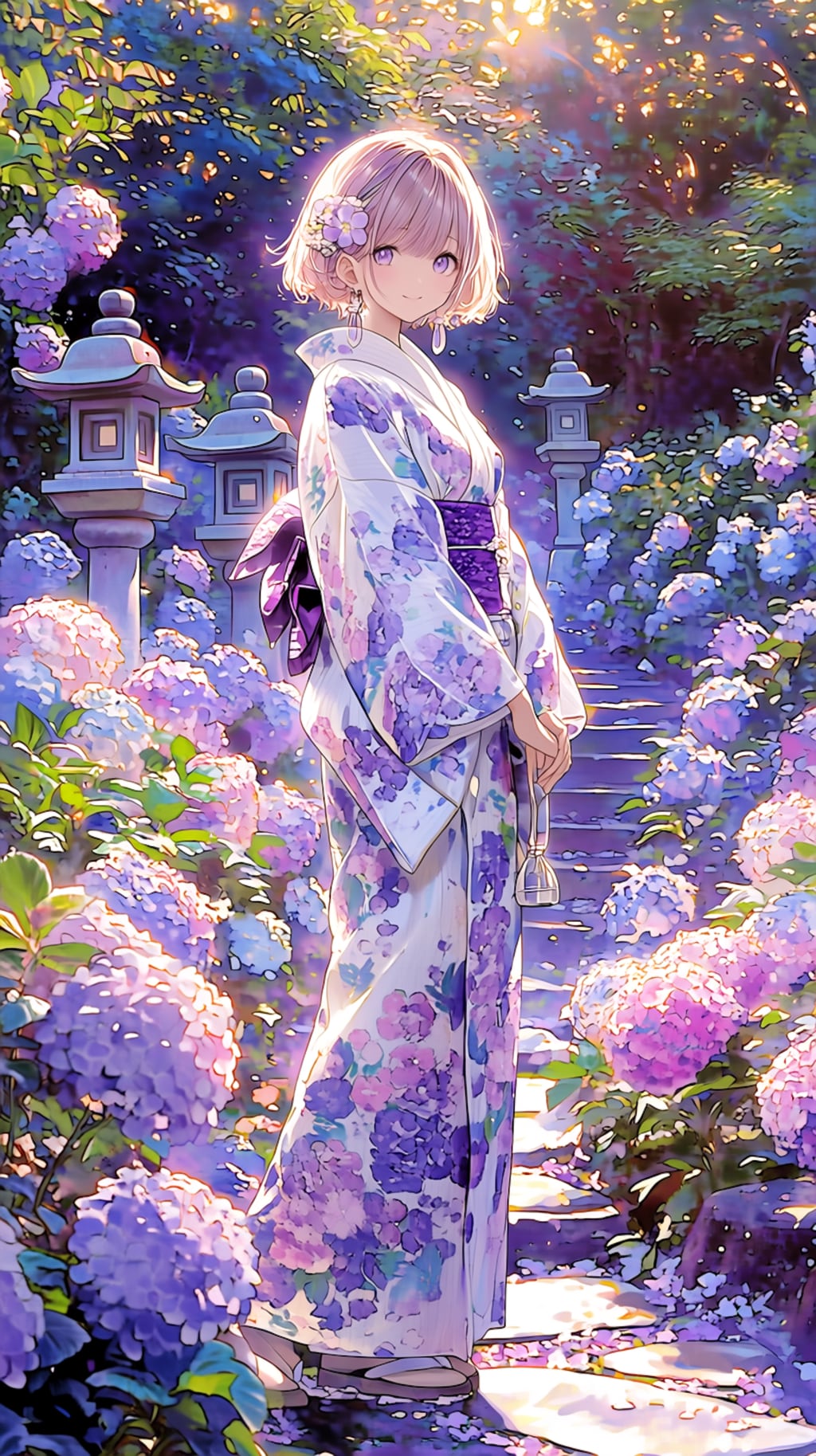 Hydrangea Princess 「紫陽花の姫君」