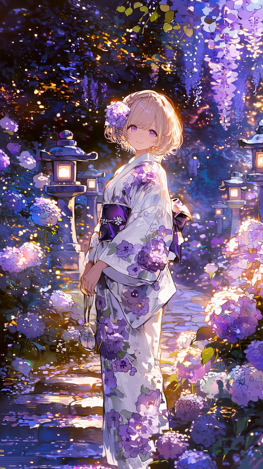 Hydrangea Princess 「紫陽花の姫君」