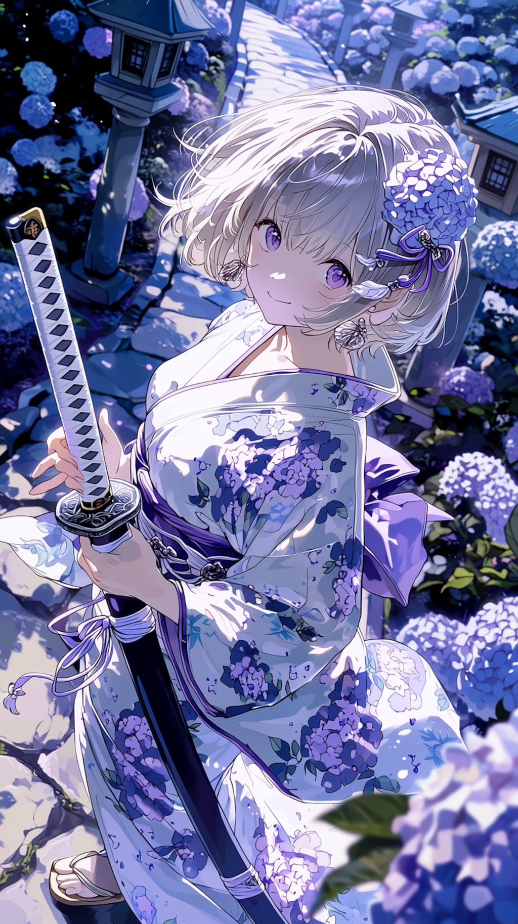 Hydrangea Princess 「紫陽花の姫君」