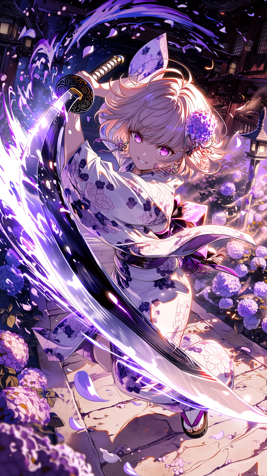 Hydrangea Princess 「紫陽花の姫君」