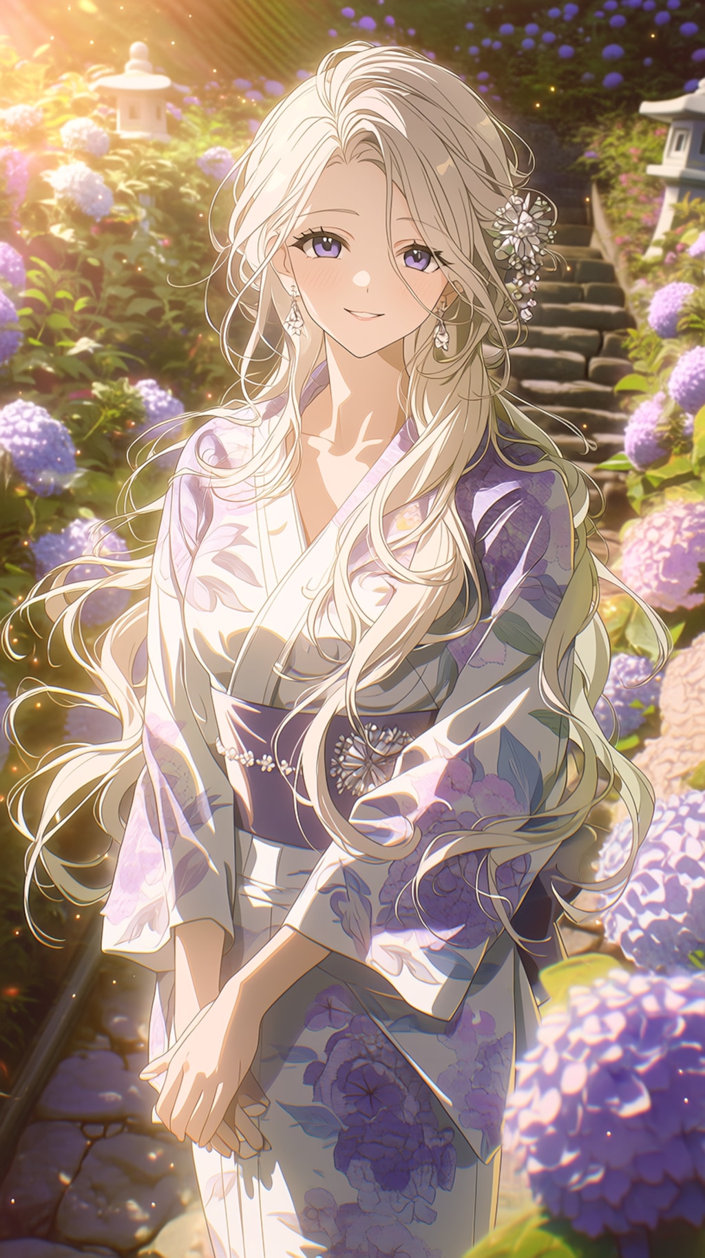 Hydrangea Princess 「紫陽花の姫君」