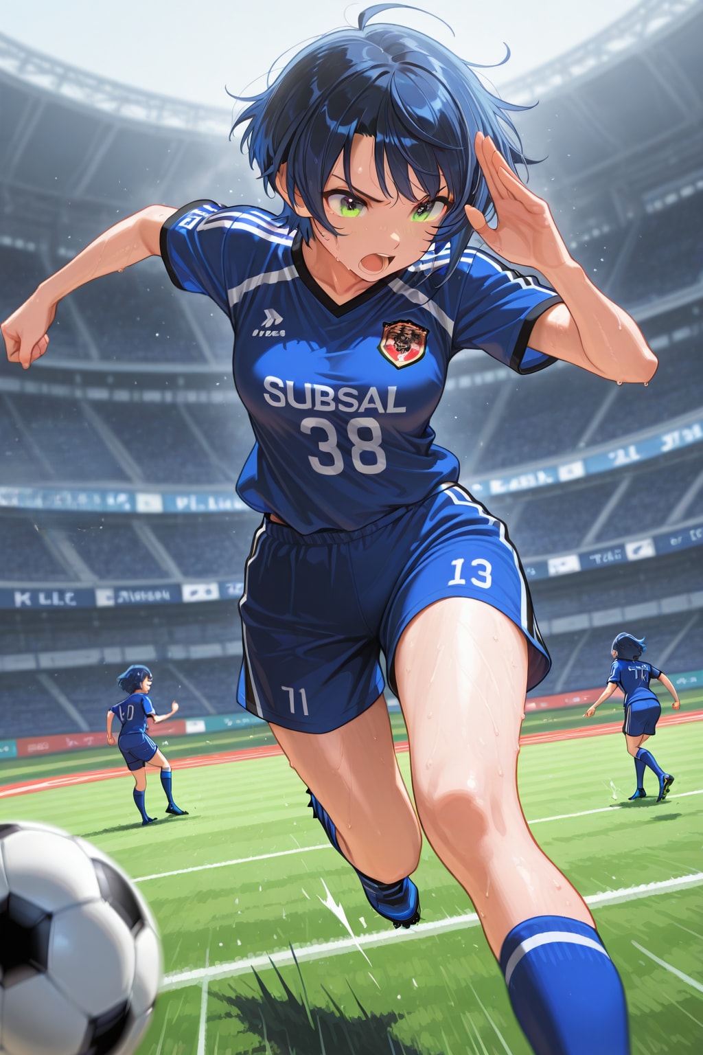 ECHIDNAサッカー娘⚽️❤️