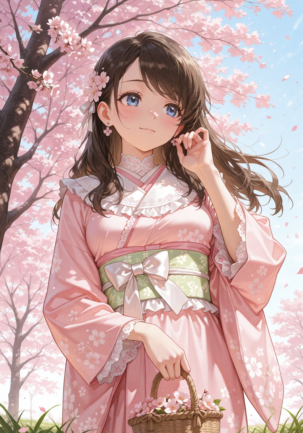 春色の和ガーリー | の人気AIイラスト・グラビア