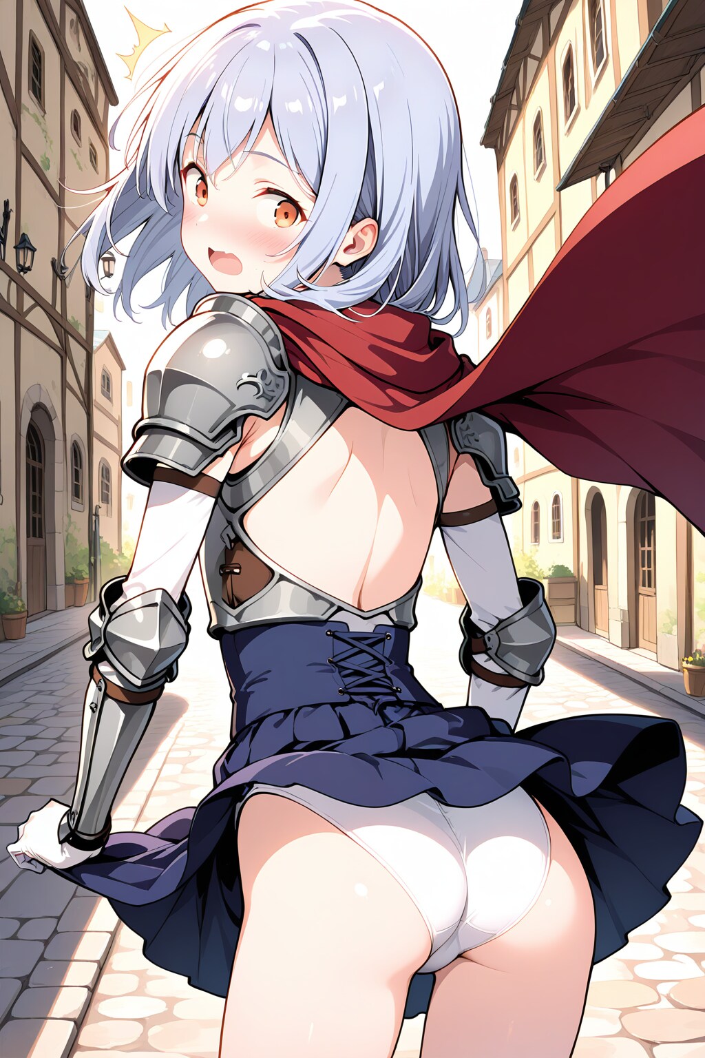 新米騎士、突風に舞う！　#女騎士