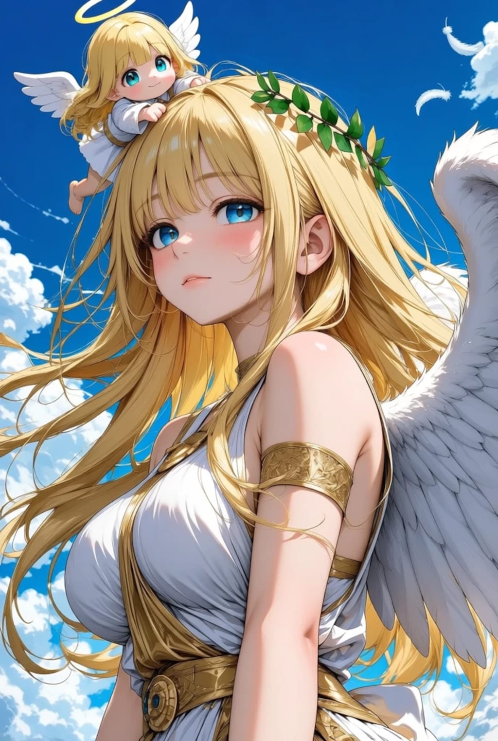 天使さんとチビ天使さん