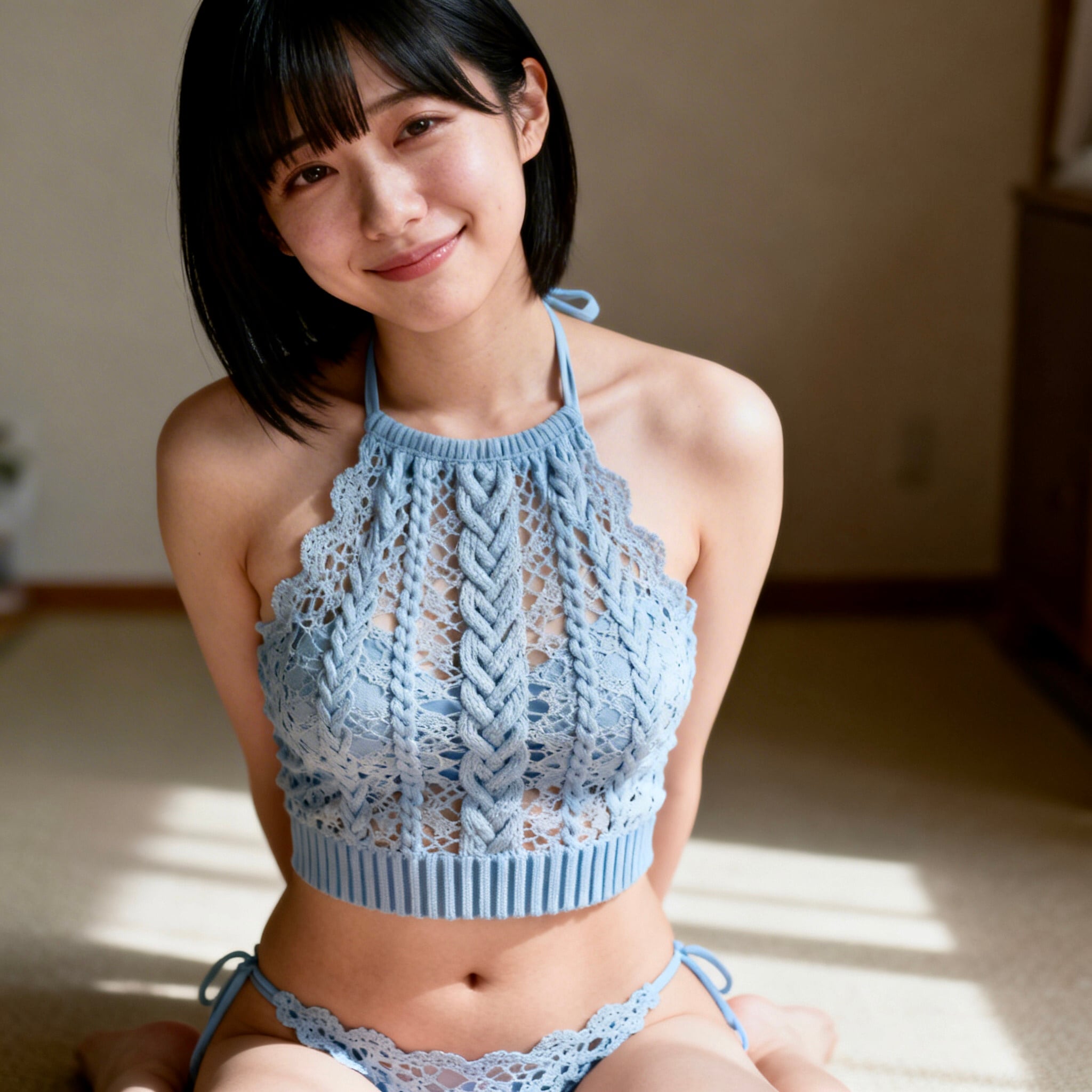 お姉ちゃんのニット