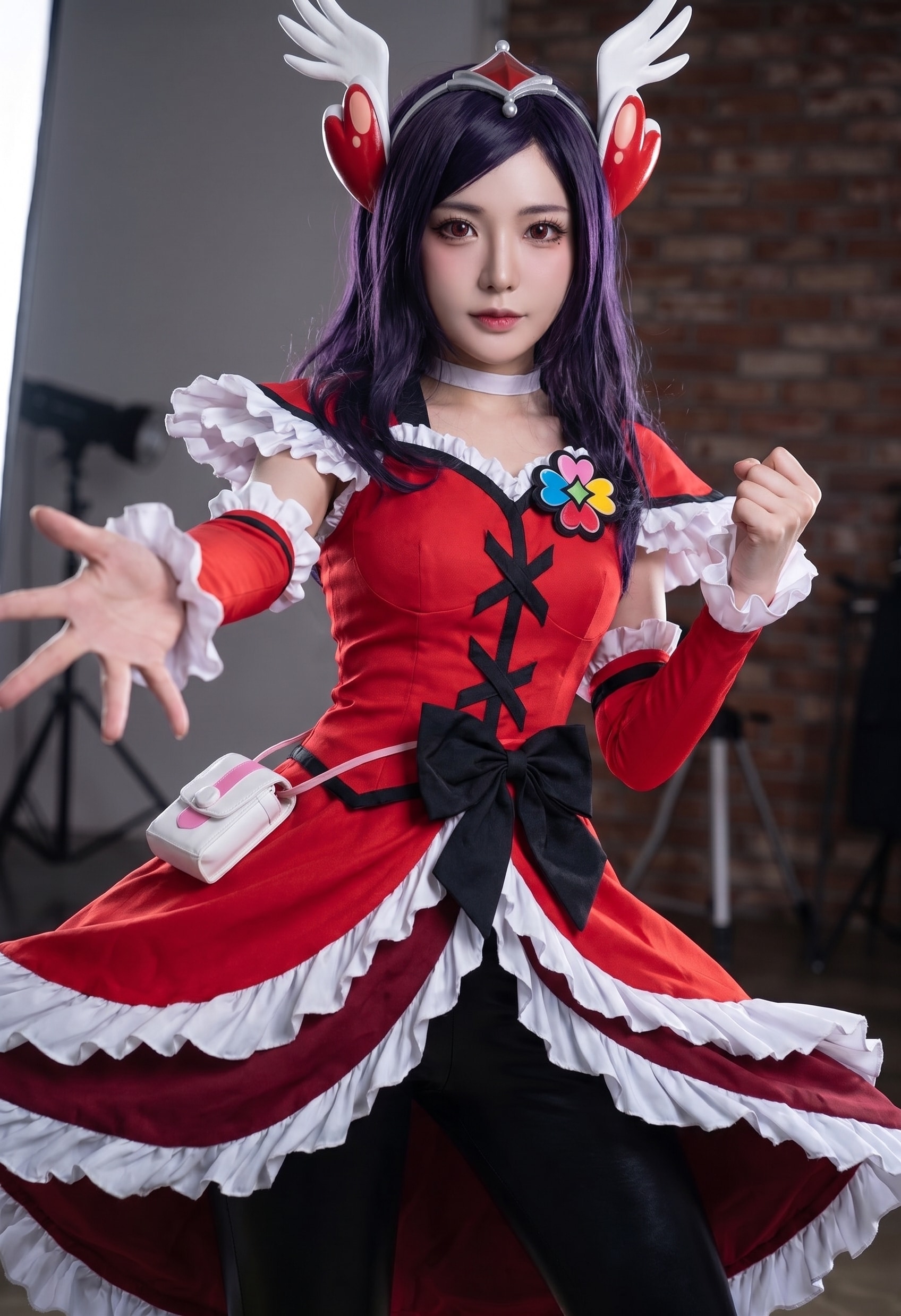 キュアパッションコスプレの東せつなのコスプレ