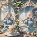 アリス姉妹…？　泡沫×鏡×アリス② 2枚目