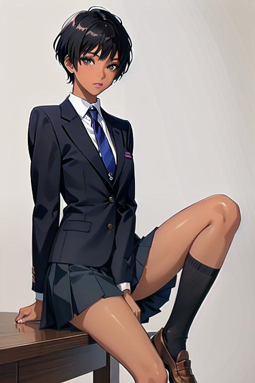 男の子っぽい美女