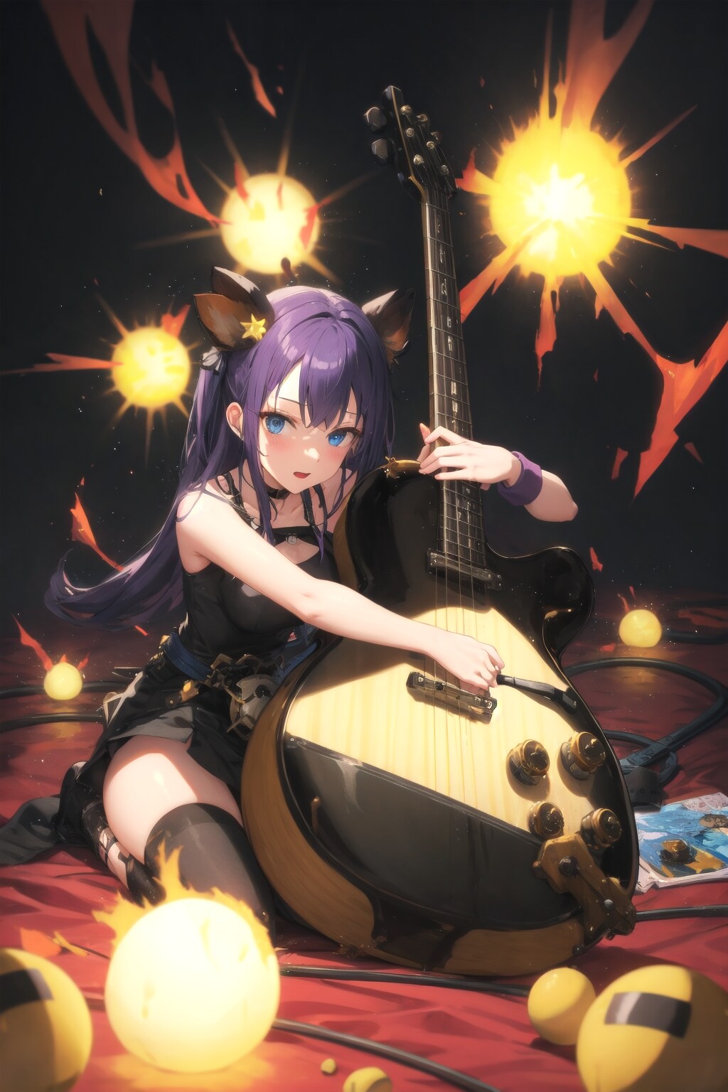 炎のエフェクト