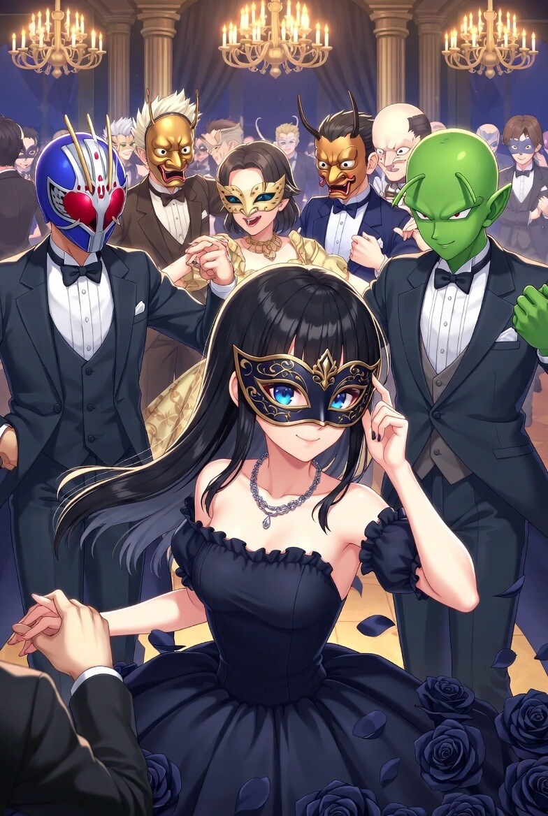 マスカレード | の人気AIイラスト・グラビア