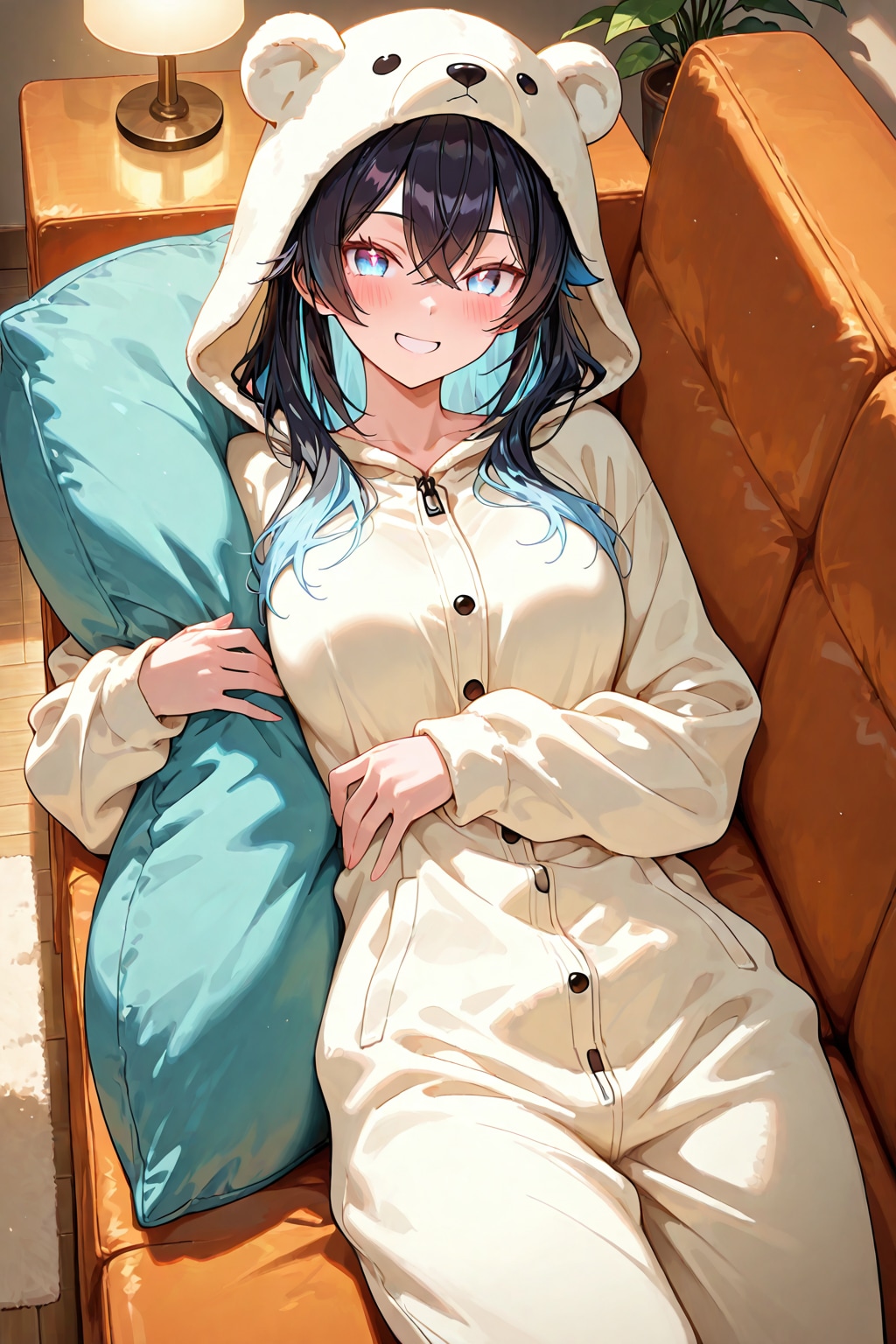 晶の着ぐるみパジャマ