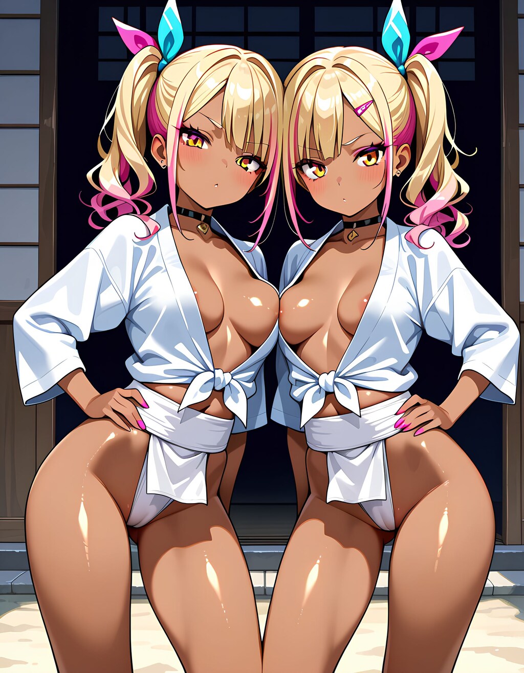 双子ギャル