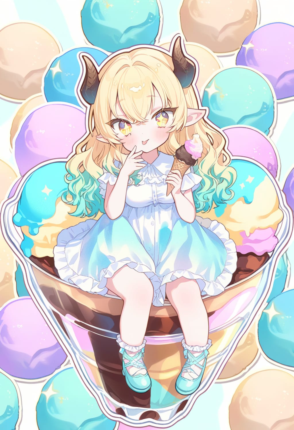 ナターシャ(アイスを愛す♪)[days AI]