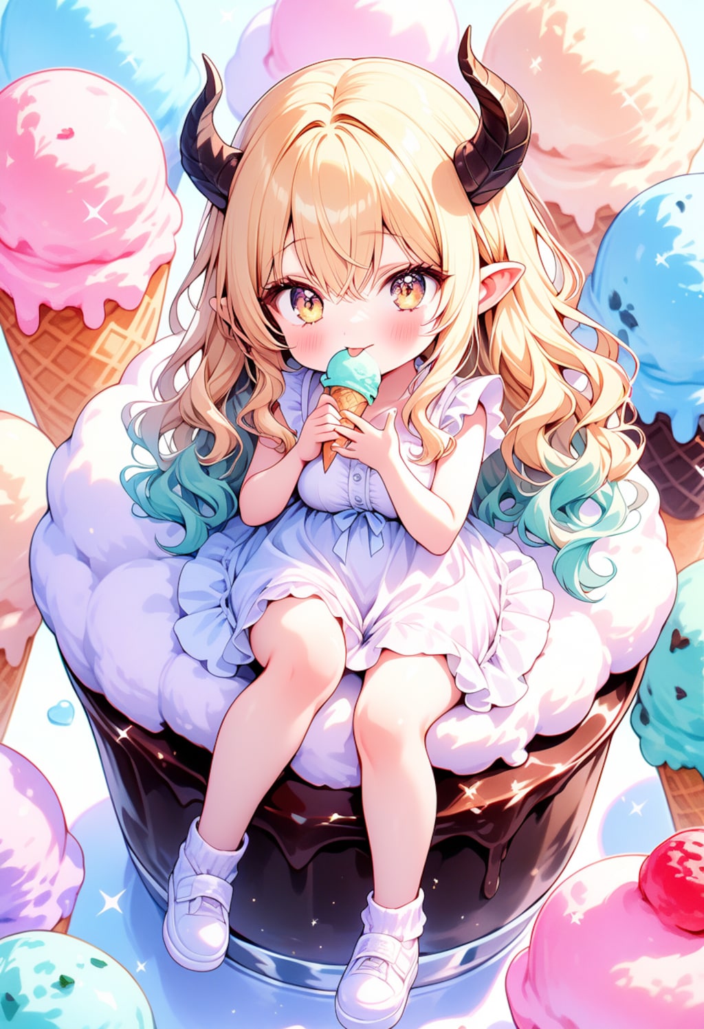 ナターシャ(アイスを愛す♪)[days AI]