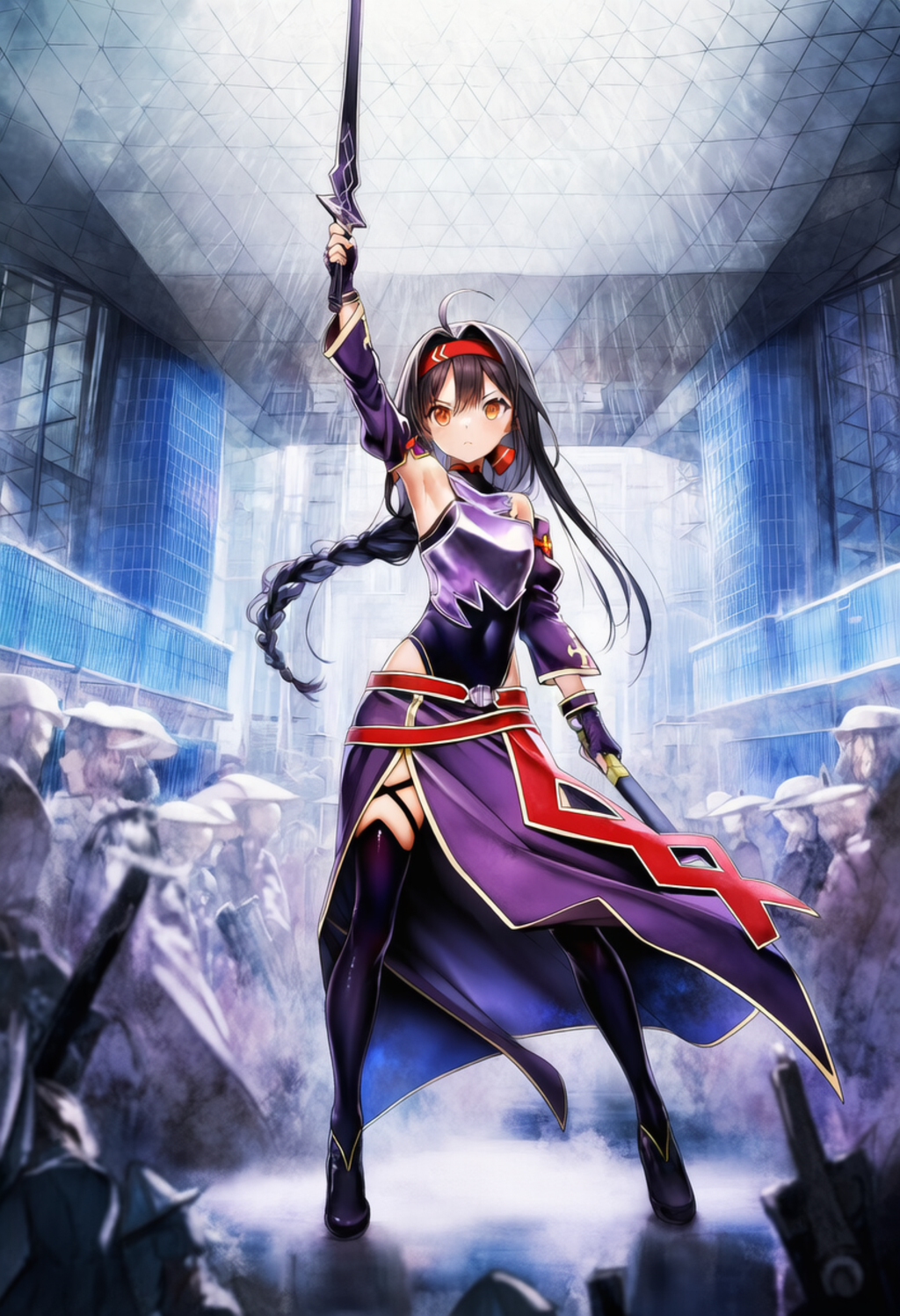 コスプレ会場で見たかっこいい剣士のコスプレイヤー