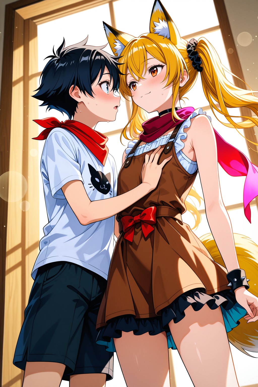 ミラさんに懐かれた照太