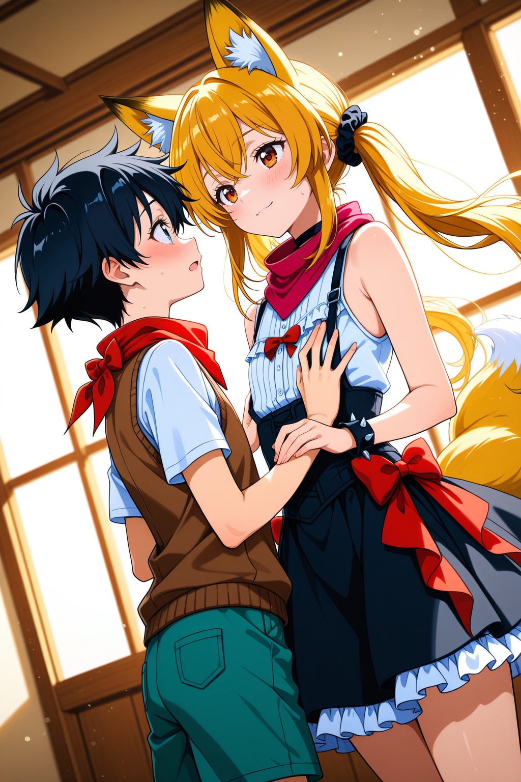 ミラさんに懐かれた照太