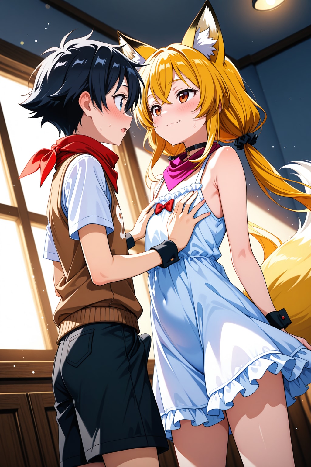 ミラさんに懐かれた照太