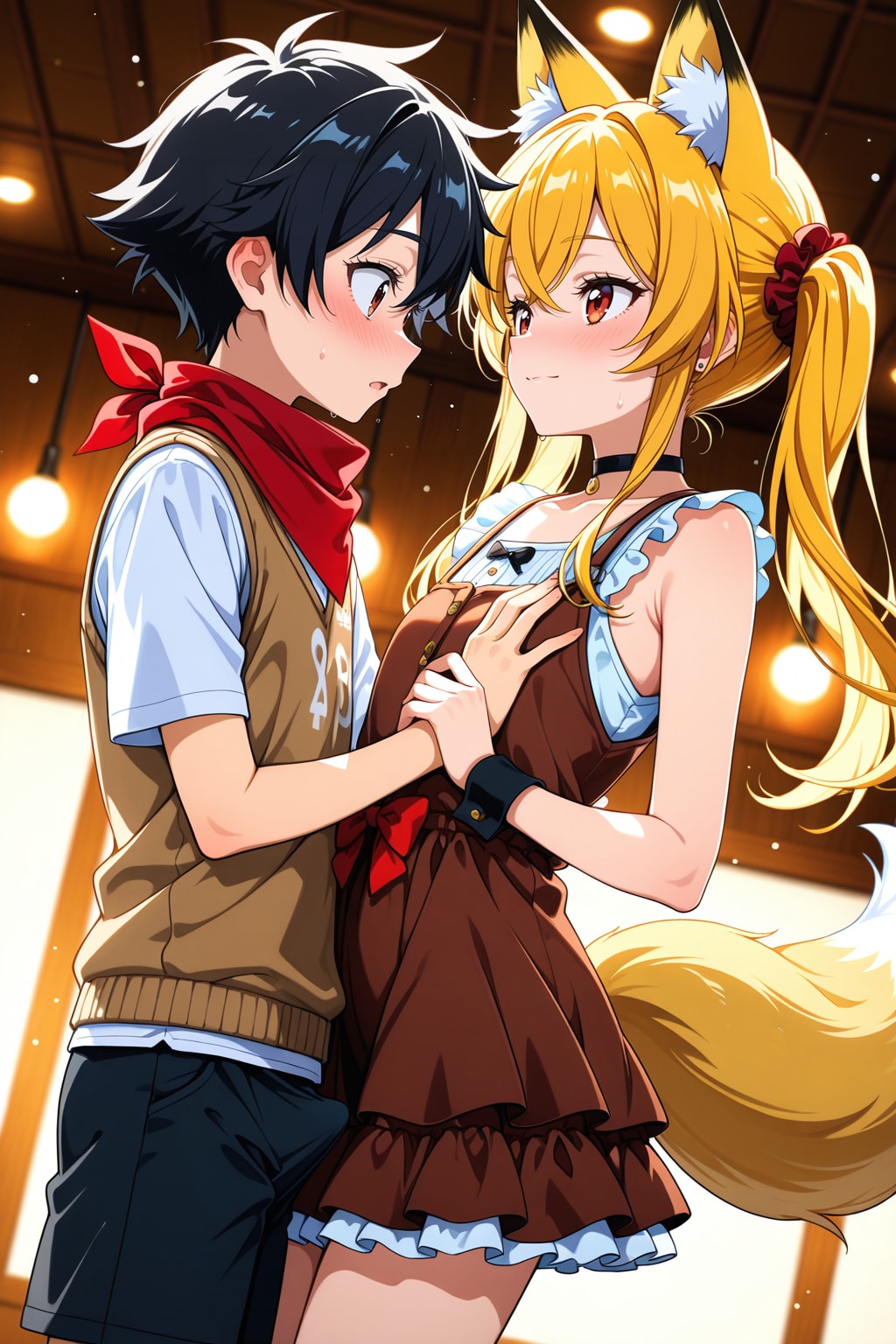 ミラさんに懐かれた照太