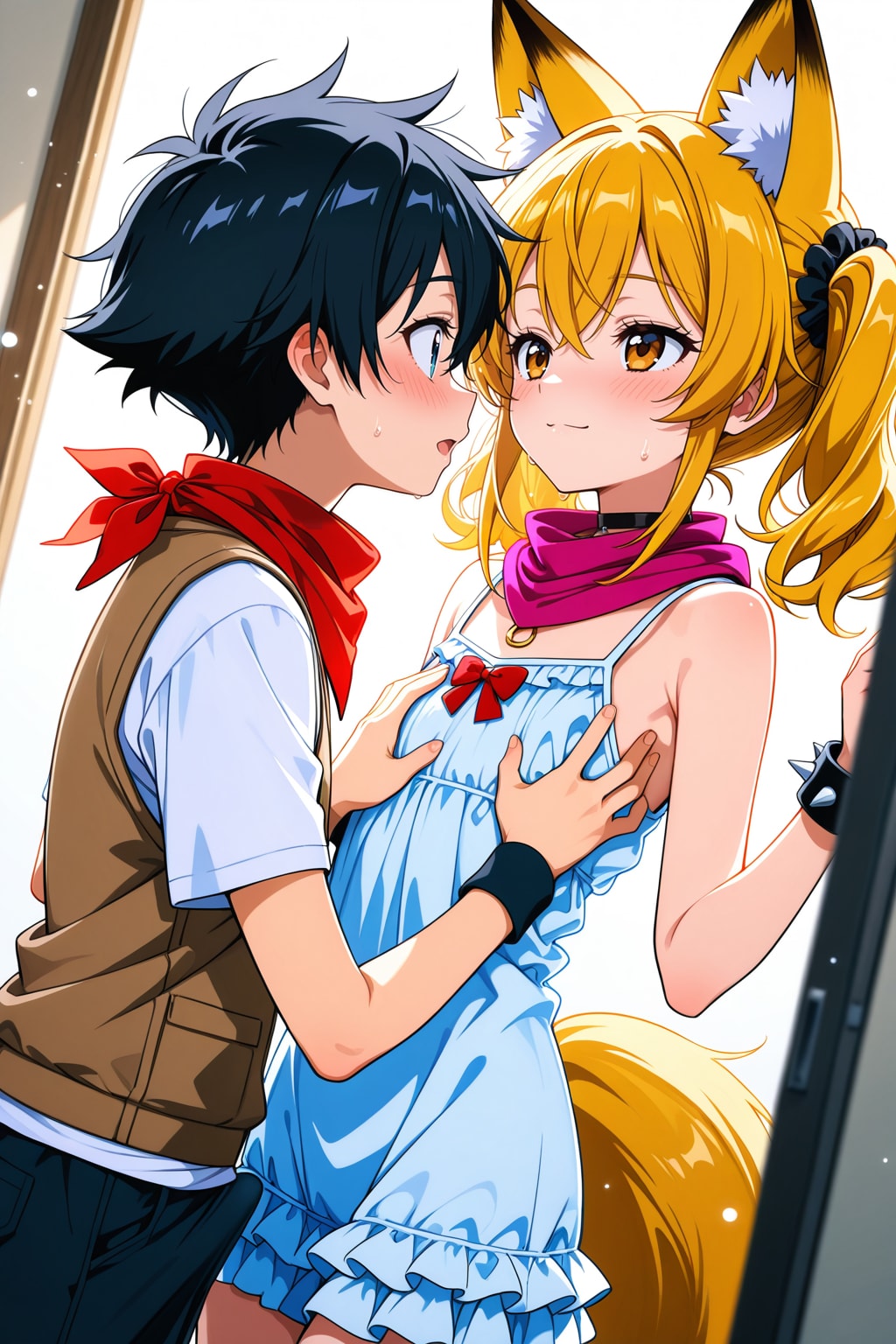 ミラさんに懐かれた照太