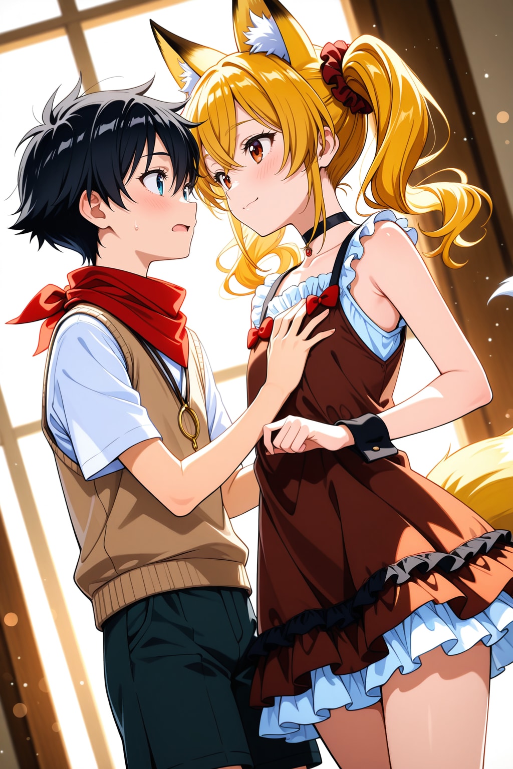 ミラさんに懐かれた照太