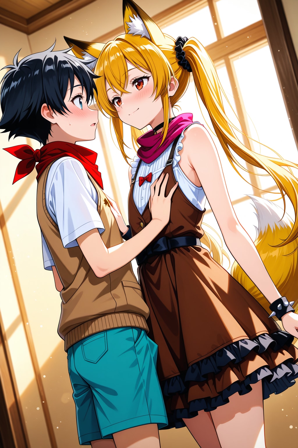 ミラさんに懐かれた照太