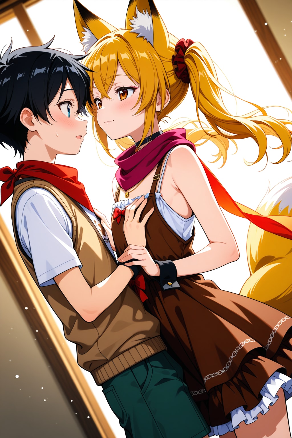 ミラさんに懐かれた照太