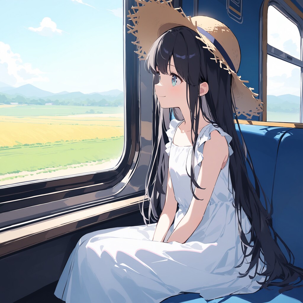 旅する少女のひととき