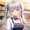 スーパーのエルフ店員さん 2枚目