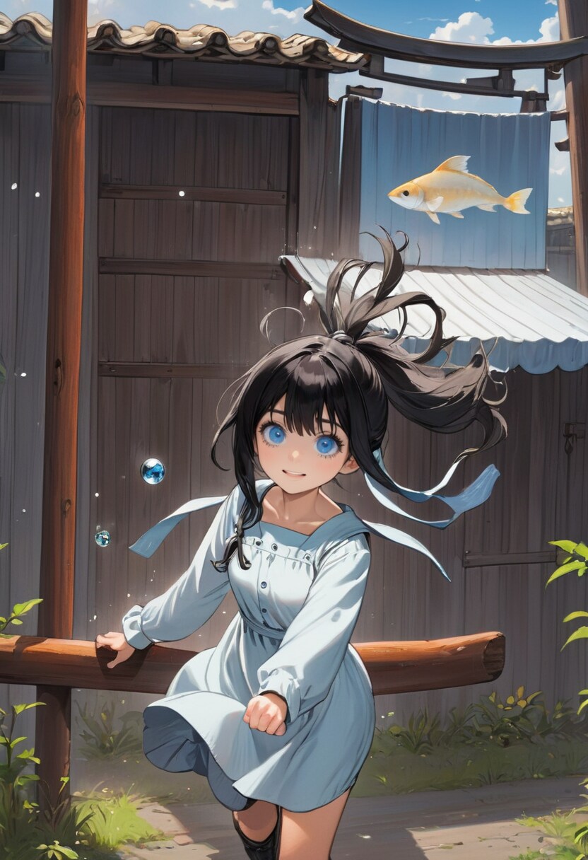 かくれんぼ「逃げろ〜！」