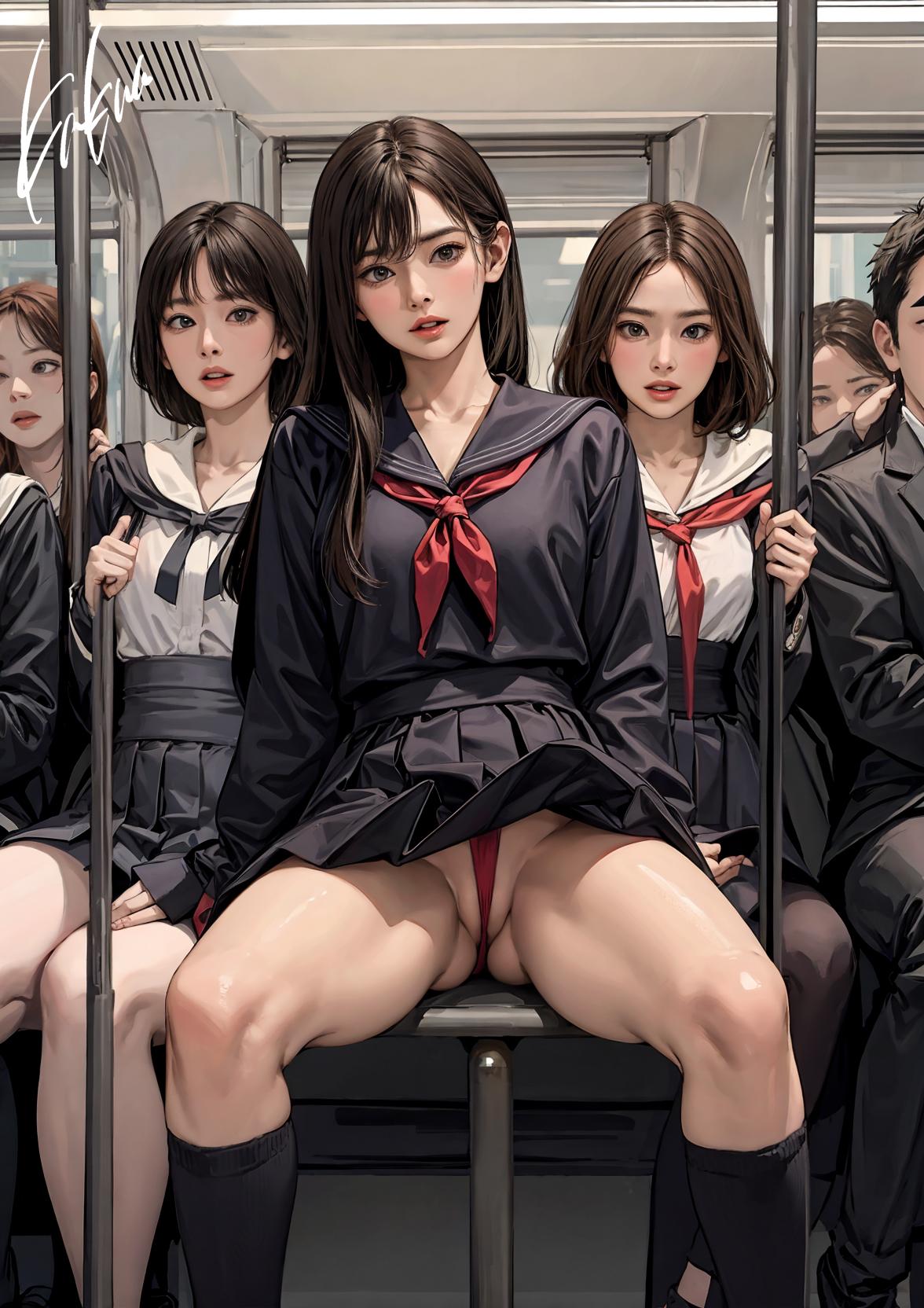 紐パン電車