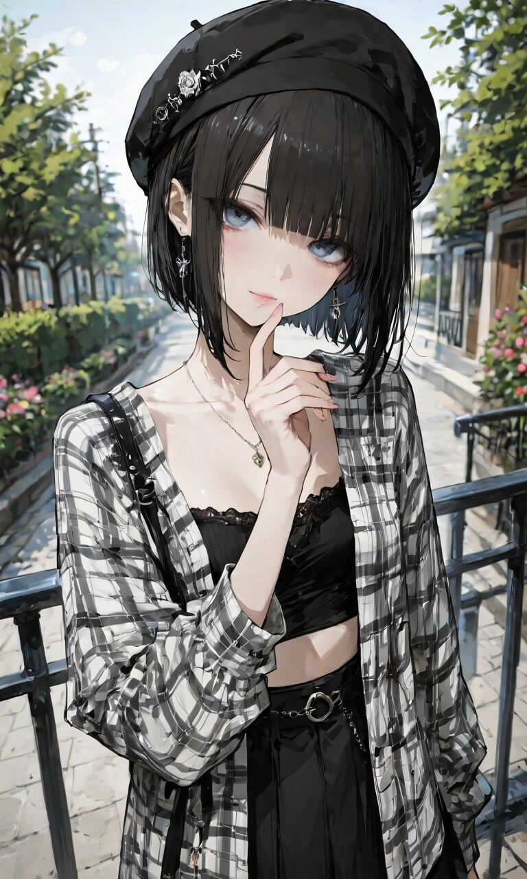 ベレー帽の子 | の人気AIイラスト・グラビア