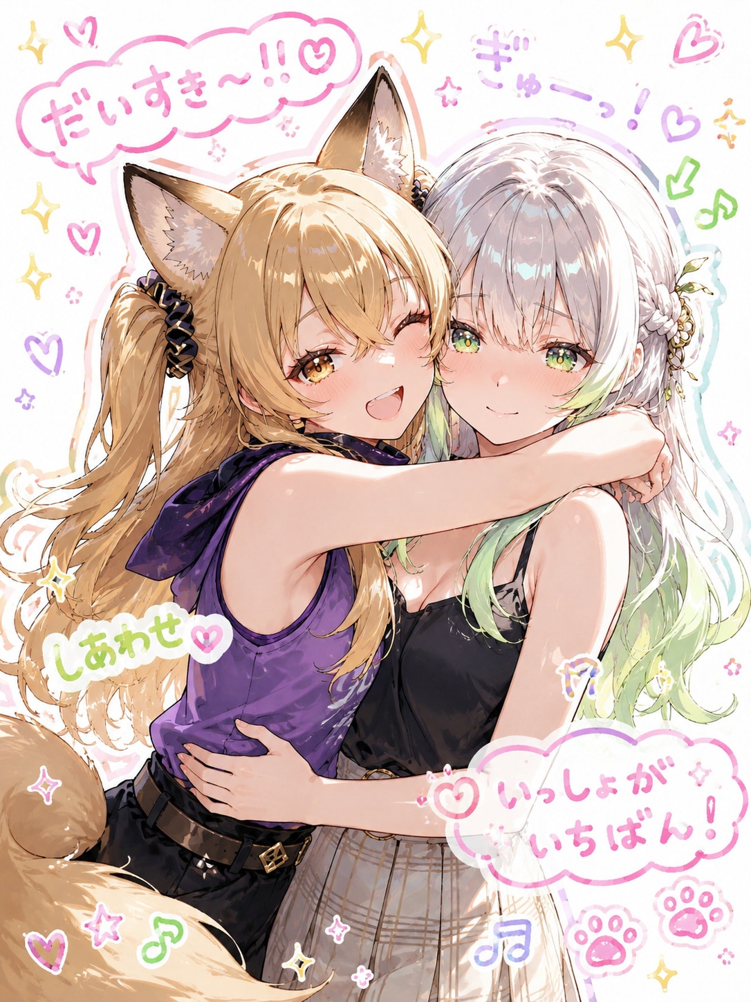 フォトを撮ったセリュナさんとミラさん