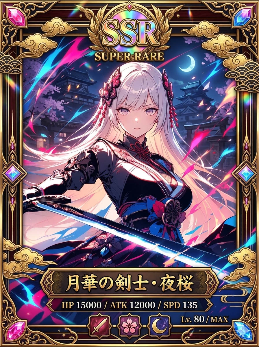 SSR夜桜 | の人気AIイラスト・グラビア
