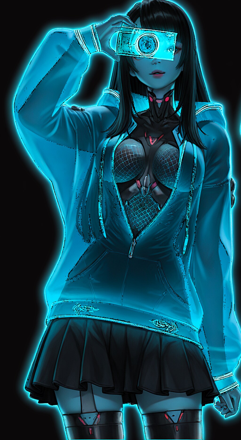 エメラルドグリーンに揮発光３