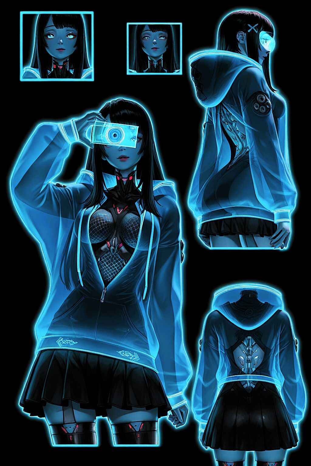 エメラルドグリーンに揮発光３