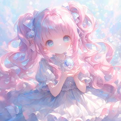 クリスタルの女の子