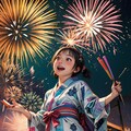 浴衣で夏祭り 8枚目