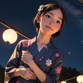 浴衣で夏祭り 9枚目