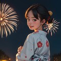 浴衣で夏祭り 11枚目