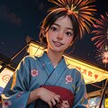 浴衣で夏祭り 6枚目