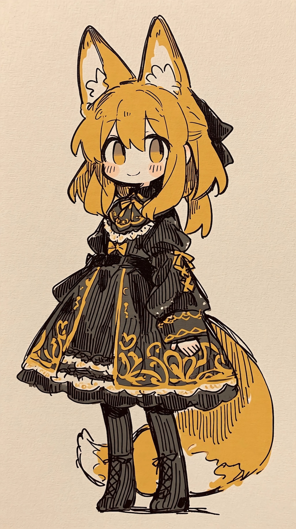 Sketch of the Golden Fox