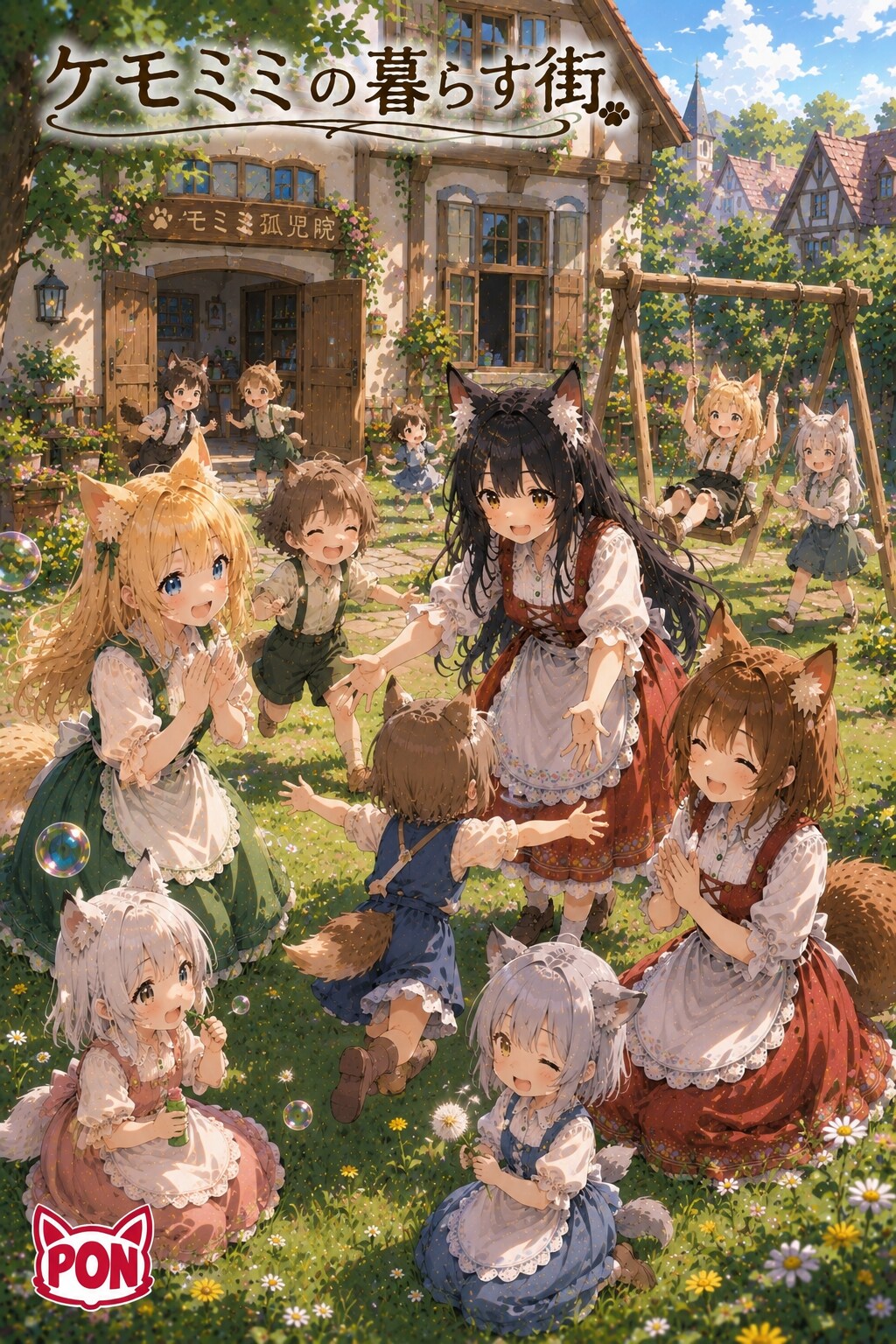 ケモミミの暮らす街