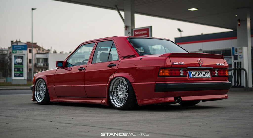 スタンスワークスメルセデスベンツセダン